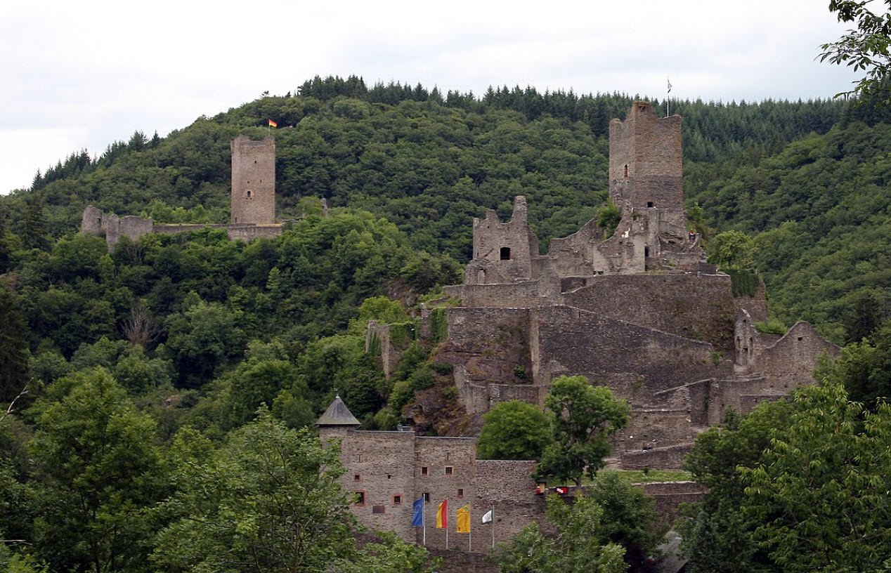 Manderscheid Upper Castle, Manderscheid, Germany, Germany